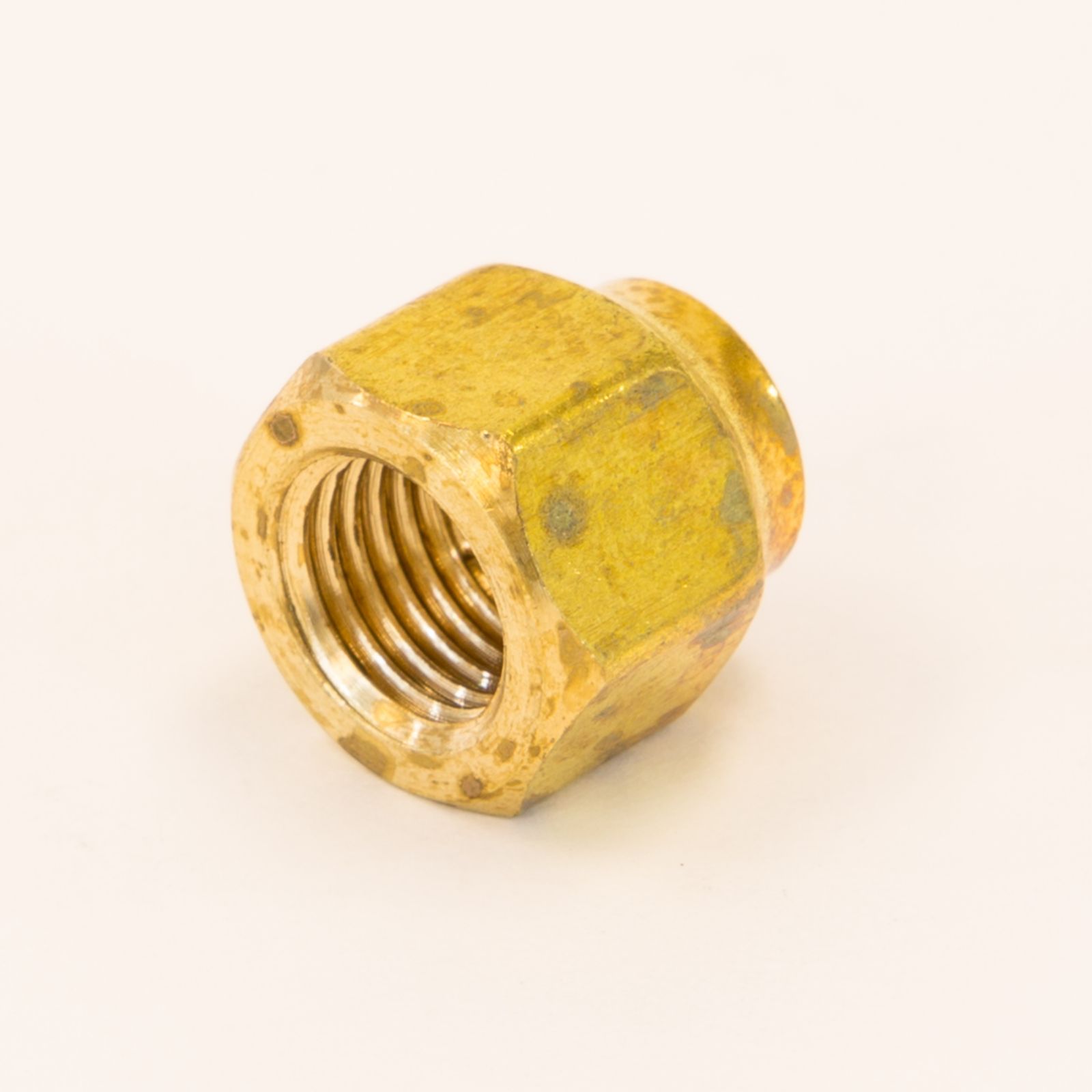 Streamline A 05051 - Brass Flare Nut, Internal Short Forged 1/4" O.D.